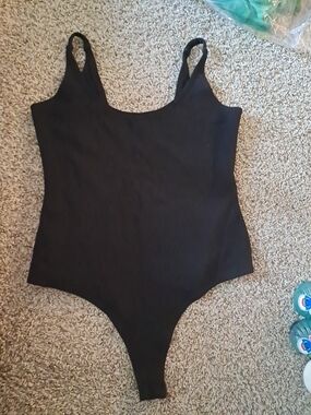 Stella Luce Black Kids One-Piece Bodysuit